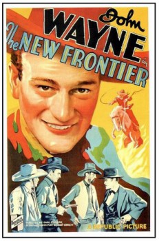 poster John Wayne - Flammende Grenze
