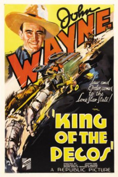 poster John Wayne - Der König von Pecos