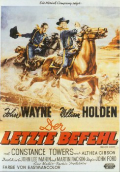 poster John Wayne - Der letzte Befehl