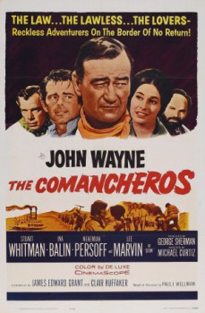 poster John Wayne - Die Comancheros