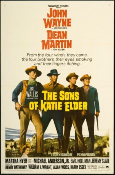 poster John Wayne - Die vier Söhne der Katie Elder