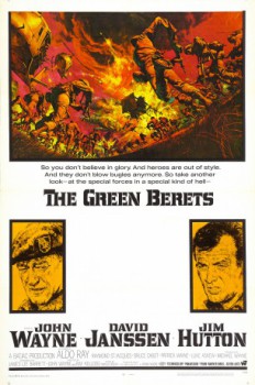 poster John Wayne - Die grünen Teufel