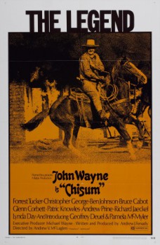 poster John Wayne - Chisum