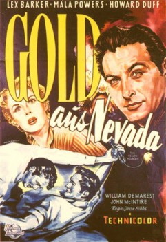 poster Gold aus Nevada
