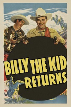 poster Billy the Kid kehrt zurück